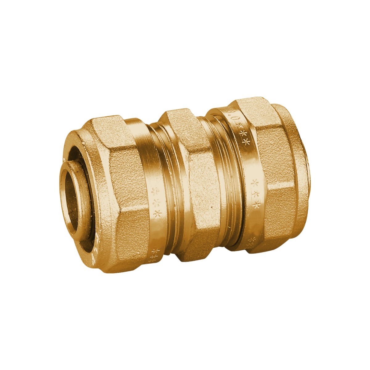 DZR PEX CONNECTOR STRAIGHT