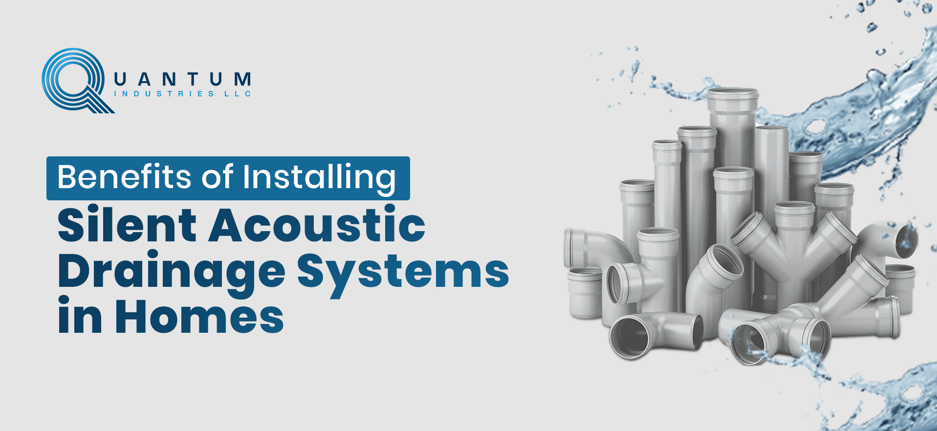Benefits of Installing Silent Acoustic Drainage Systems in Homes