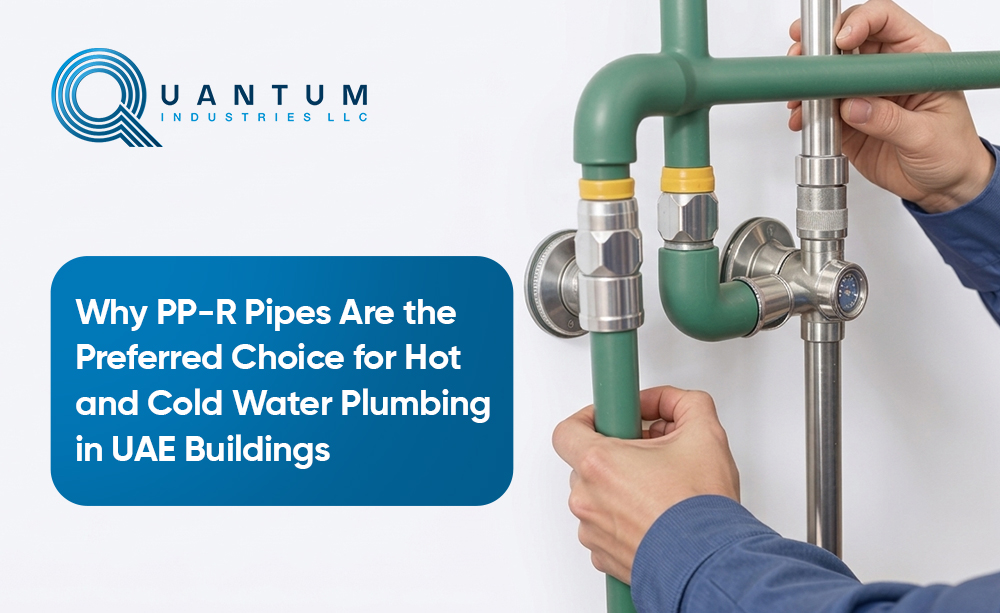 Why PP-R Pipes Are the Preferred Choice for Hot and Cold Water Plumbing in UAE Buildings